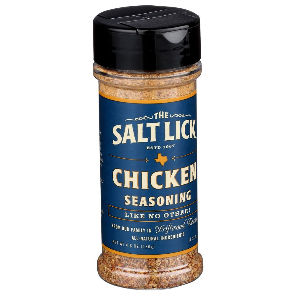The Salt Lick Chicken Seasoning, 4.8 Ounce -- 6 Per Case