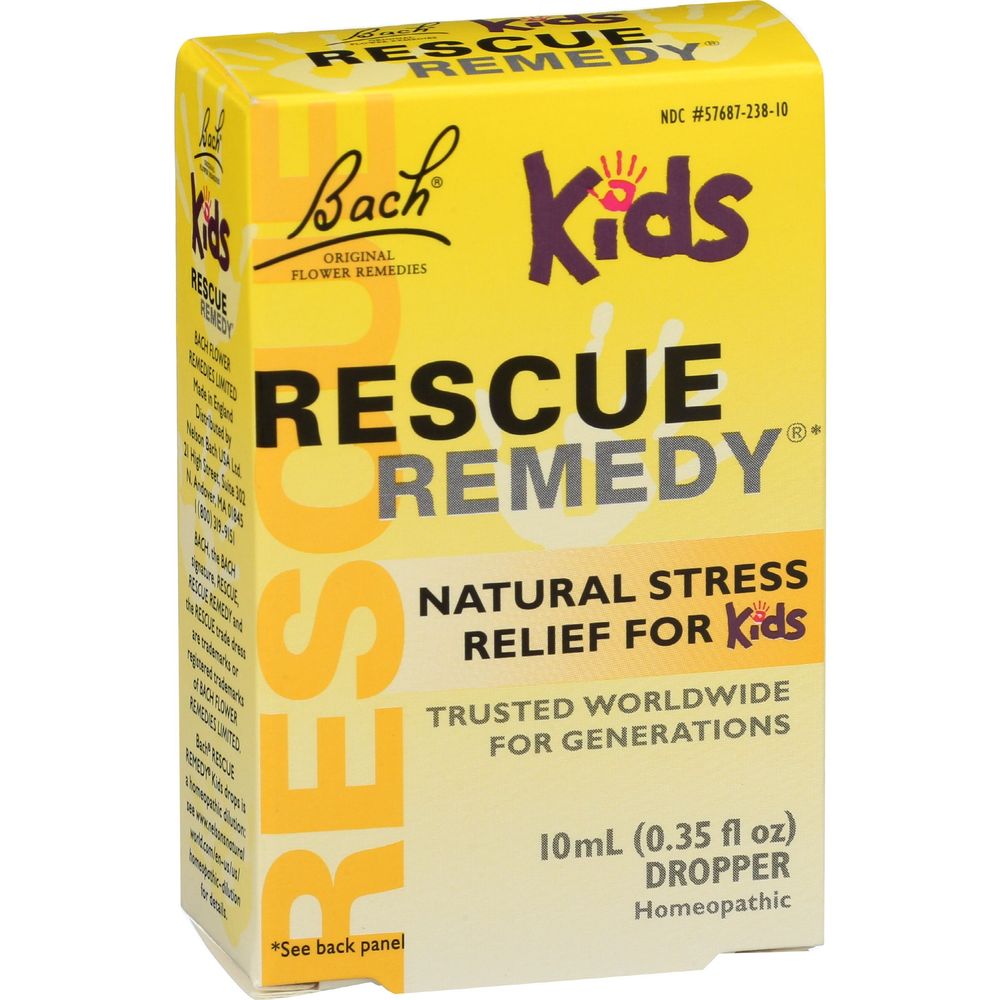 Nelson Bach Rescue Natural Stress Relief For Kids, 10 Ml