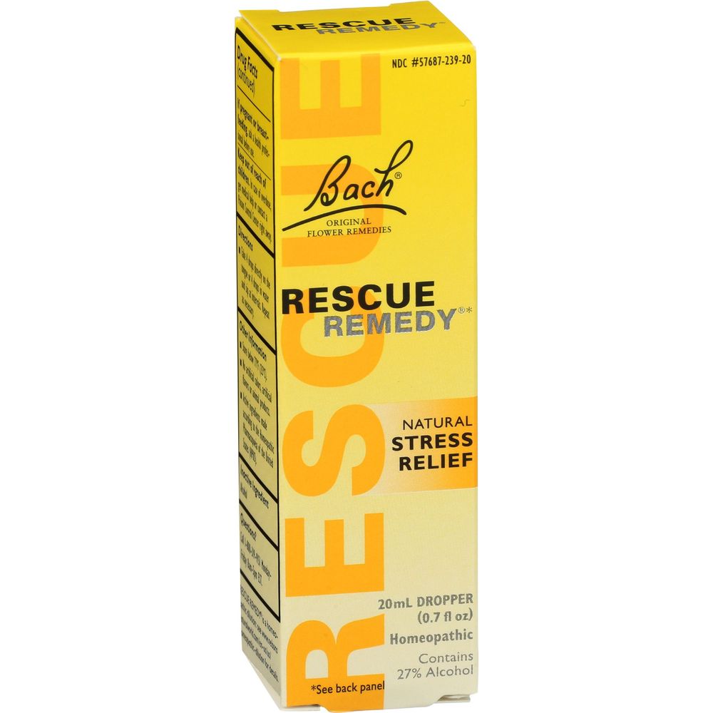 Nelson Bach Rescue Stress Relief Dropper, 20 Ml -- 6 Per Case