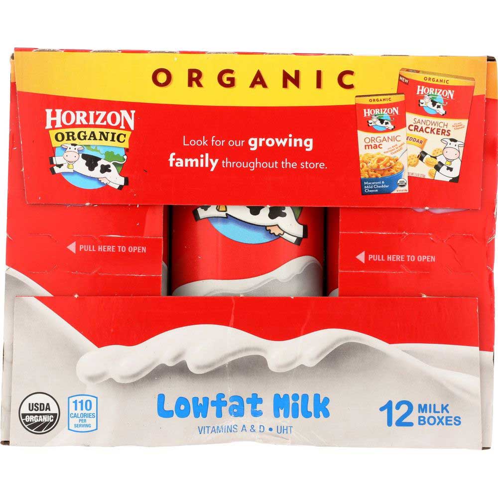 Horizon Organic Low-Fat Milk Case | FoodServiceDirect