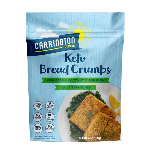 Carrington Farms Italian Seasoned Keto Bread Crumbs, 7 Ounce -- 6 Per Case
