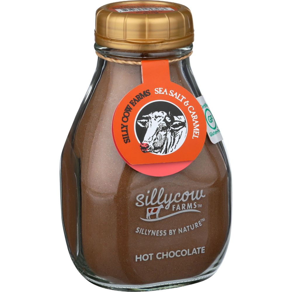 Sillycow Farms Chocolate Sea Salt And Caramel Hot Chocolate, 16.9 Ounce -- 6 Per Case