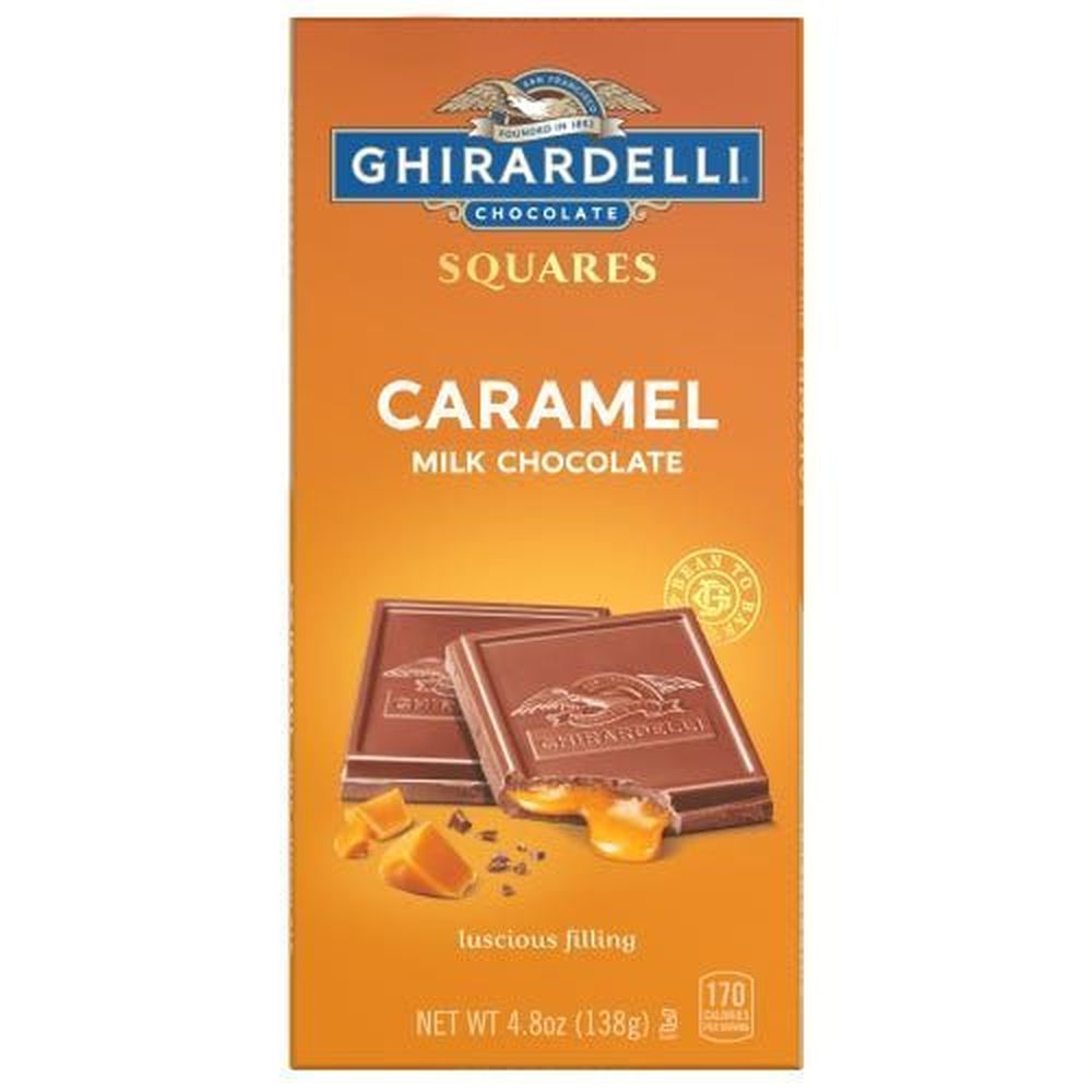 Ghirardelli Milk Chocolate Caramel Bar, 4.8 Ounce -- 10 Per Case