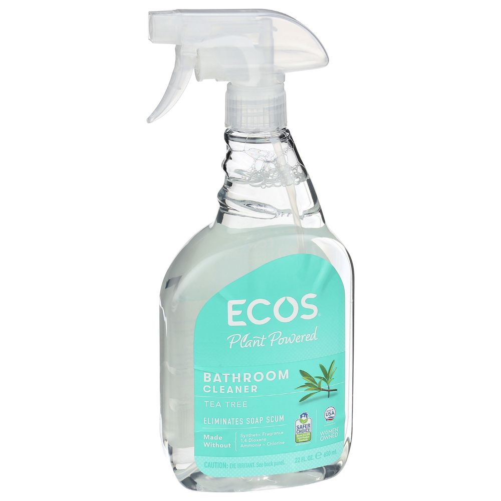 Ecos Tea Tree Bathroom Cleaner, 22 Ounce -- 12 Per Case