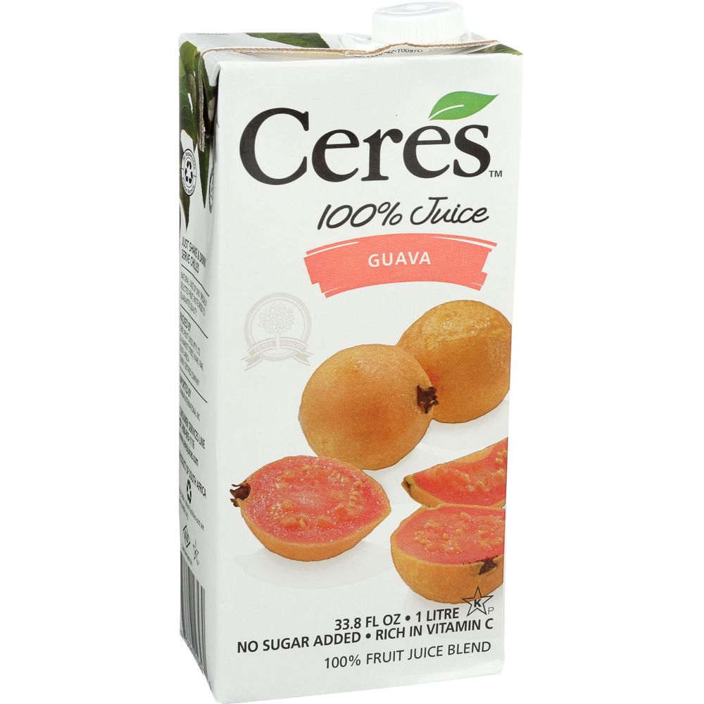Ceres Guava Juice, 33.8 Fluid Ounce -- 12 Per Case