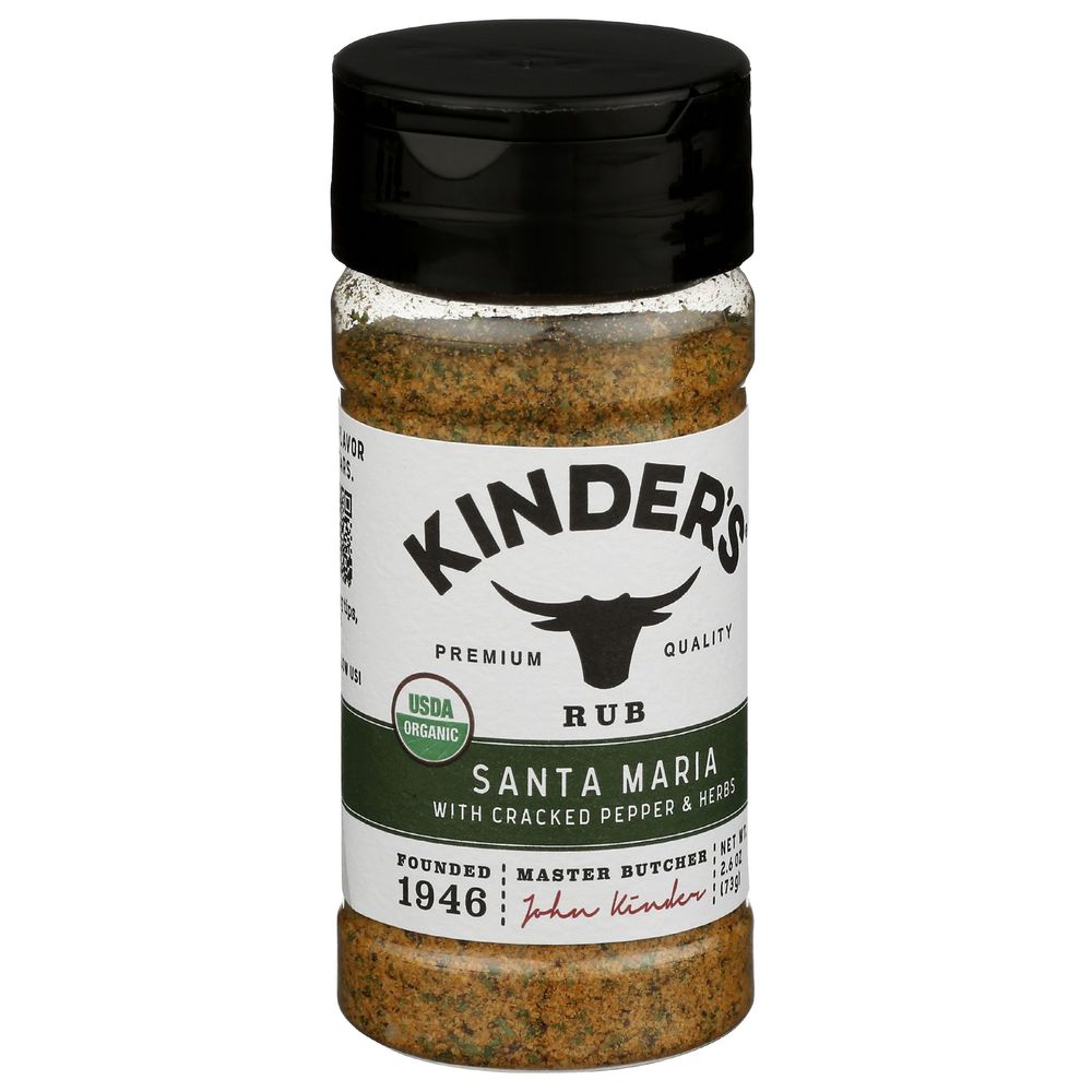 Kinders Organic Santa Maria Rub, 2.6 Ounce -- 8 per case