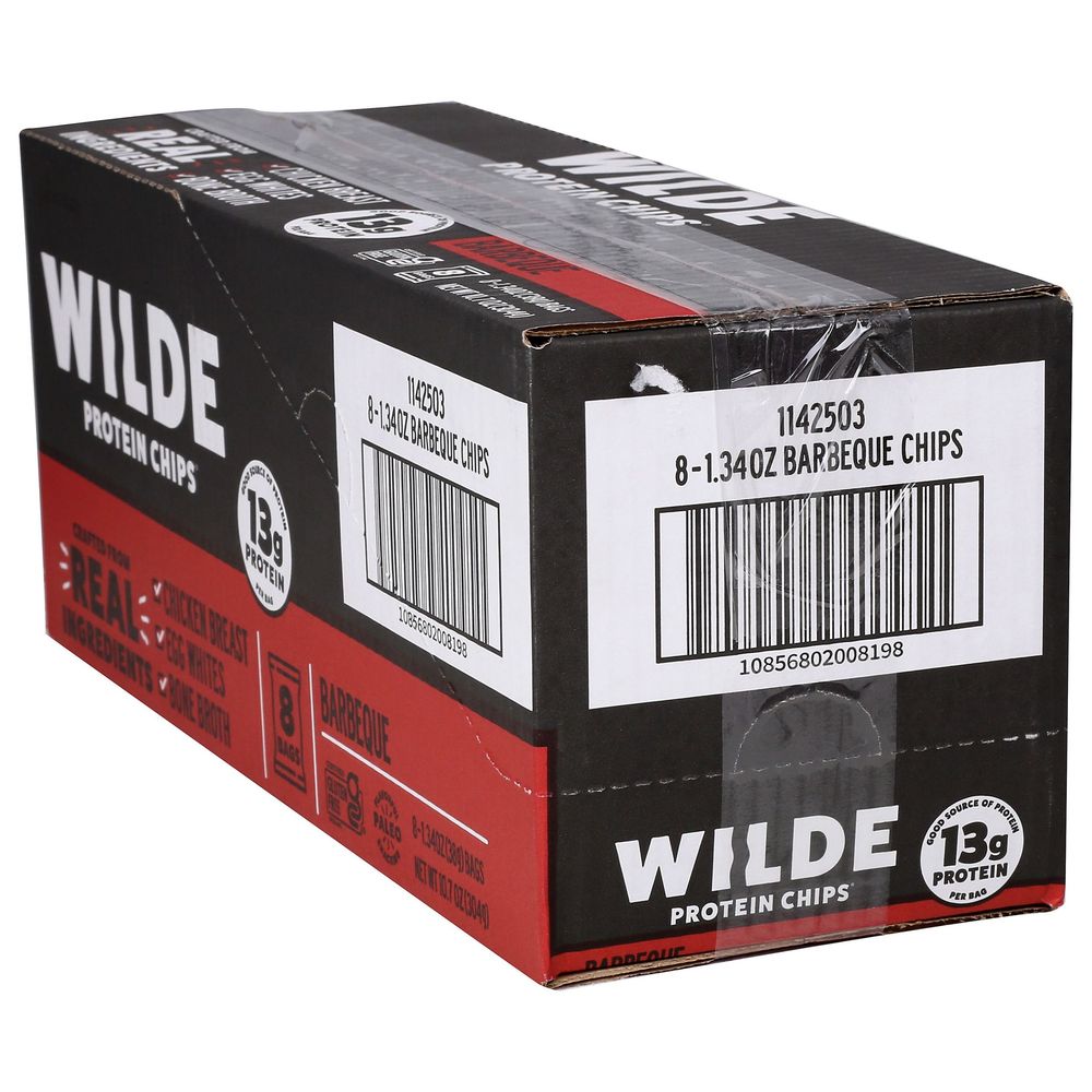 Wilde Barbeque Protein Chips, 1.34 Ounce -- 8 Per Case