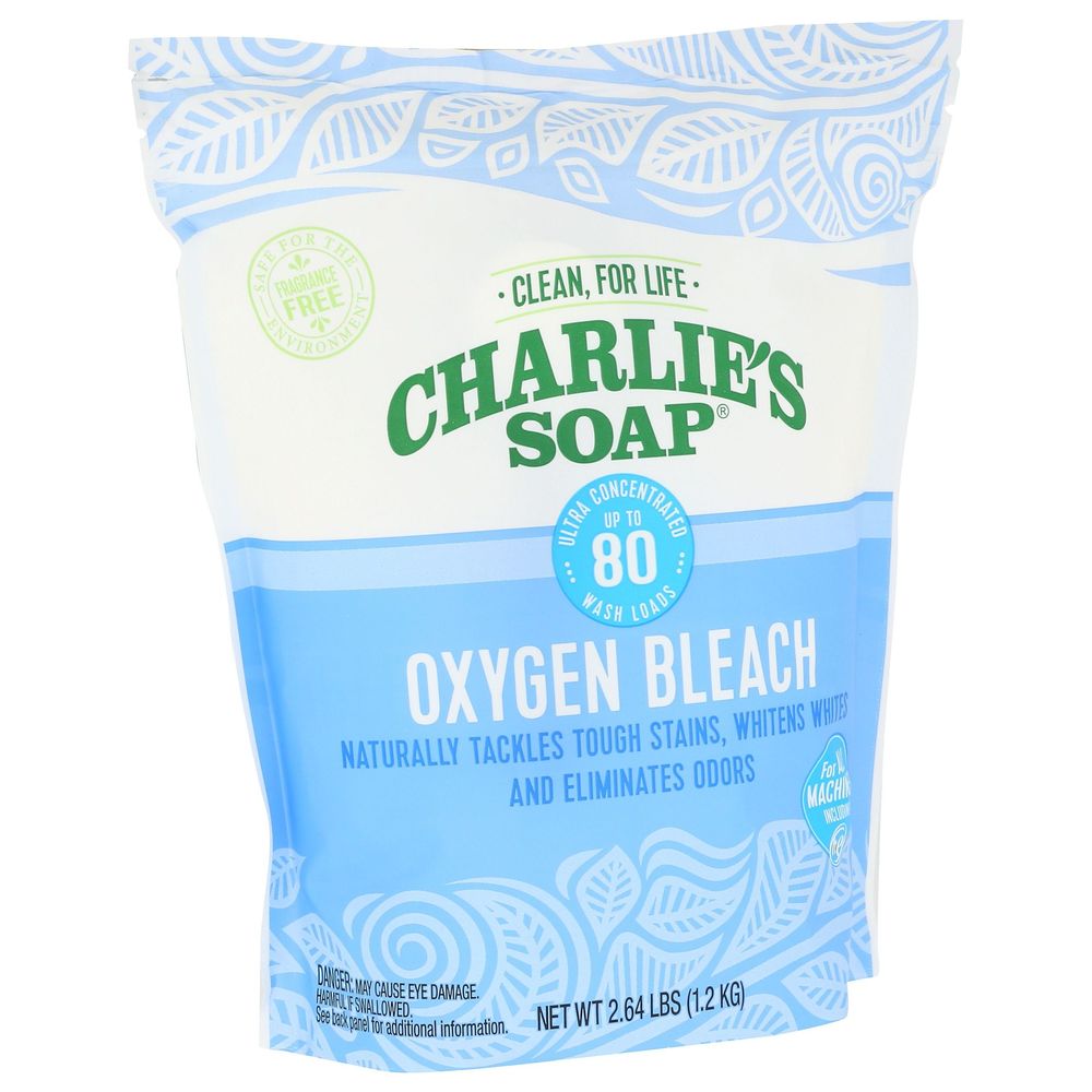 Charlie's Soap Oxygen Non-chlorine Bleach, 2.64 Pound -- 6 Per Case