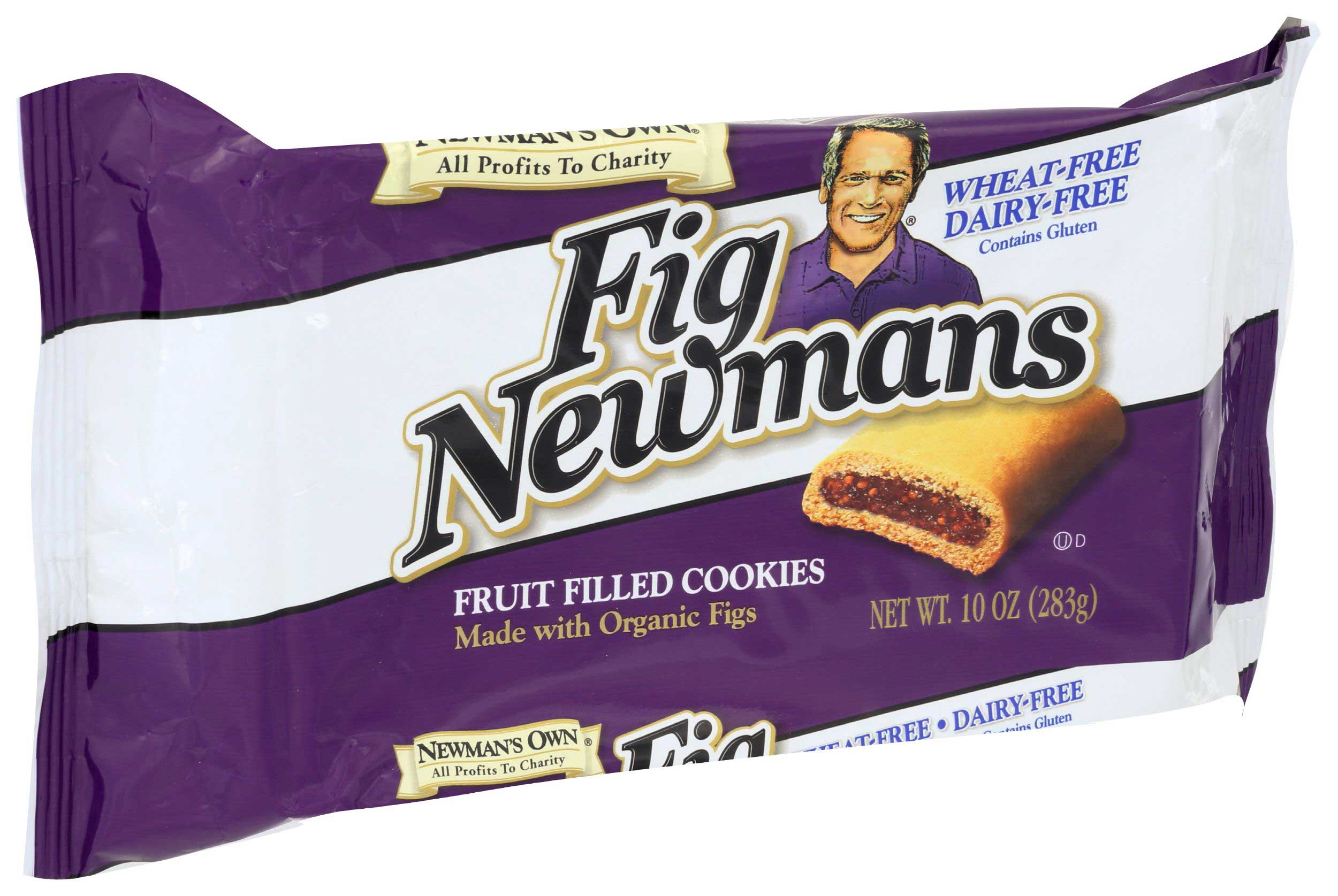 Newman's Own Organics Dairy Free Wheat Free Fig Cookie, 10 Ounce -- 6 Per Case
