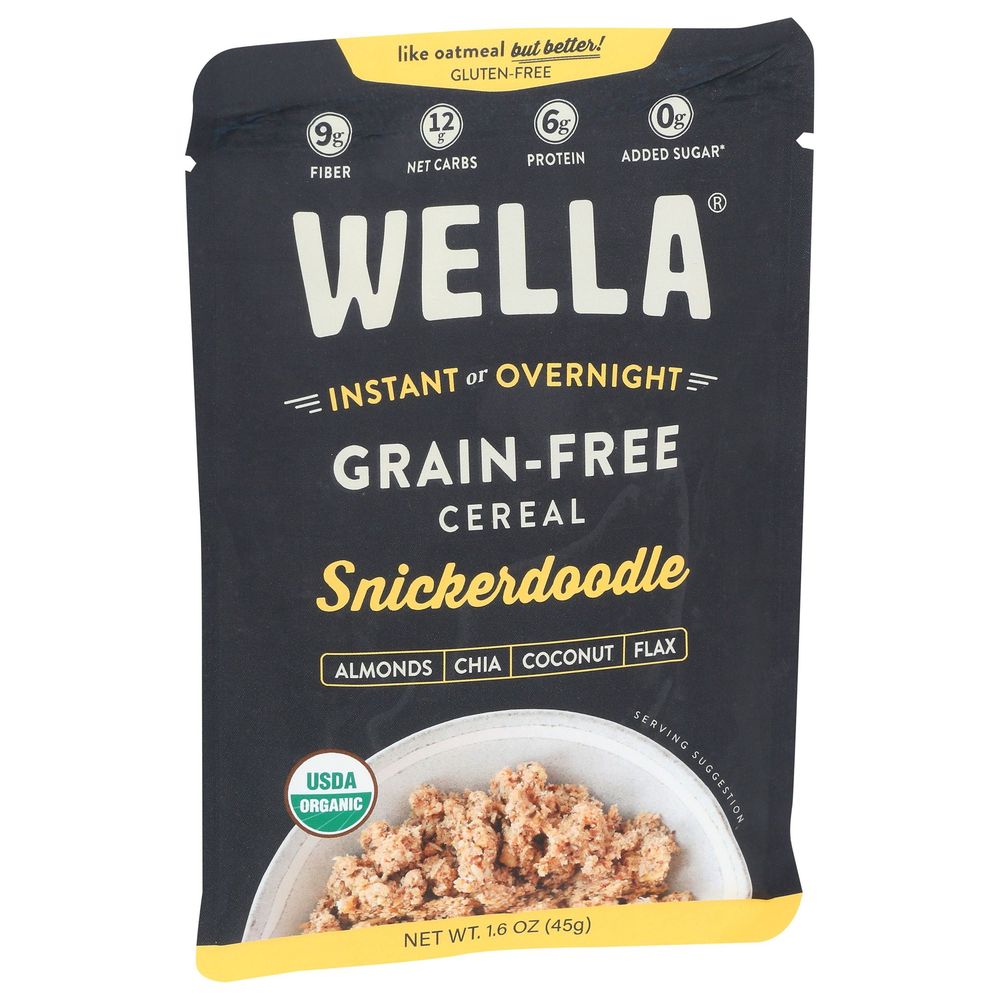 Wella Gain Free Snickerdoodle Cereal, 1.6 Ounce -- 10 Per Case