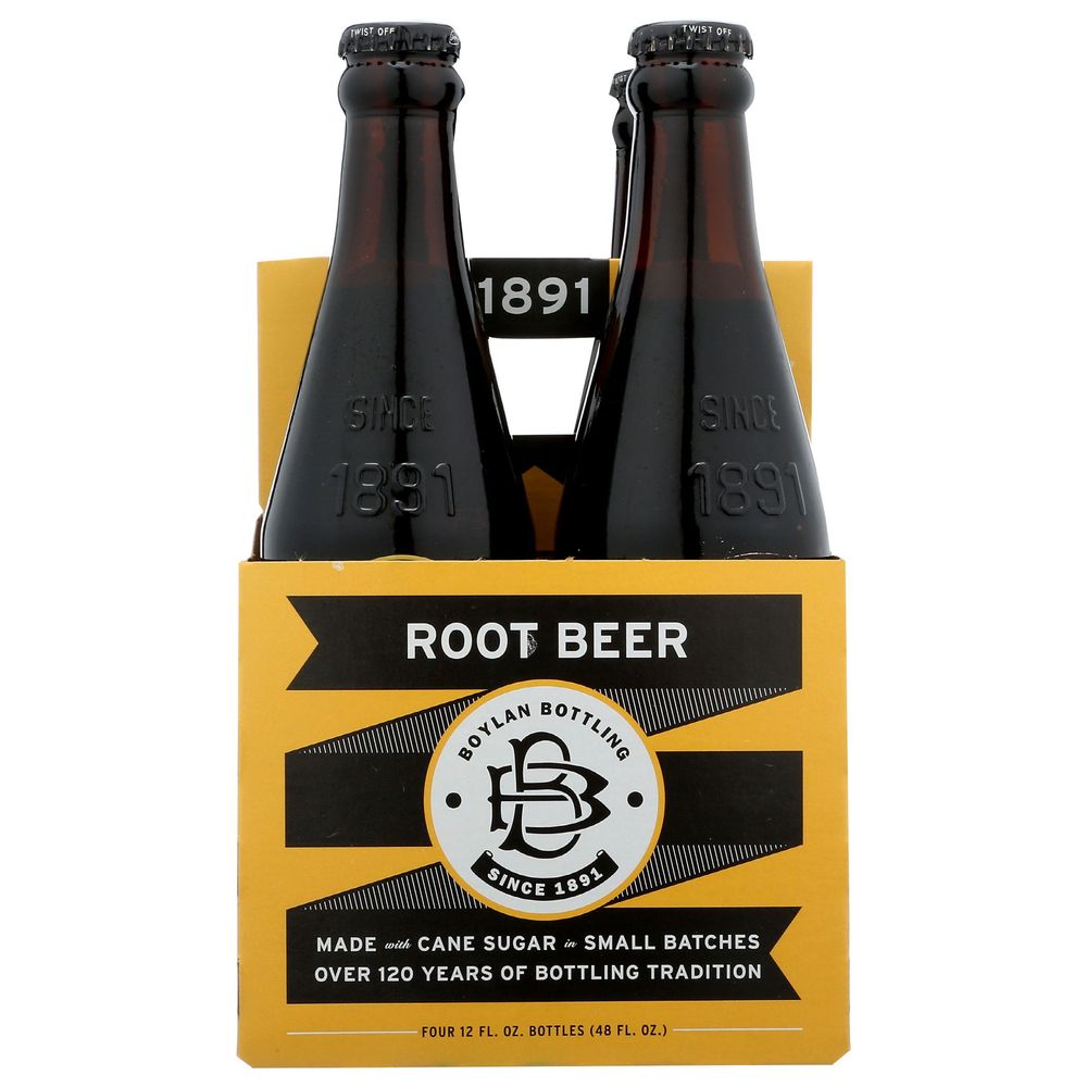 Boylan Root Beer Soda, 48 Fluid Ounce -- 6 Per Case