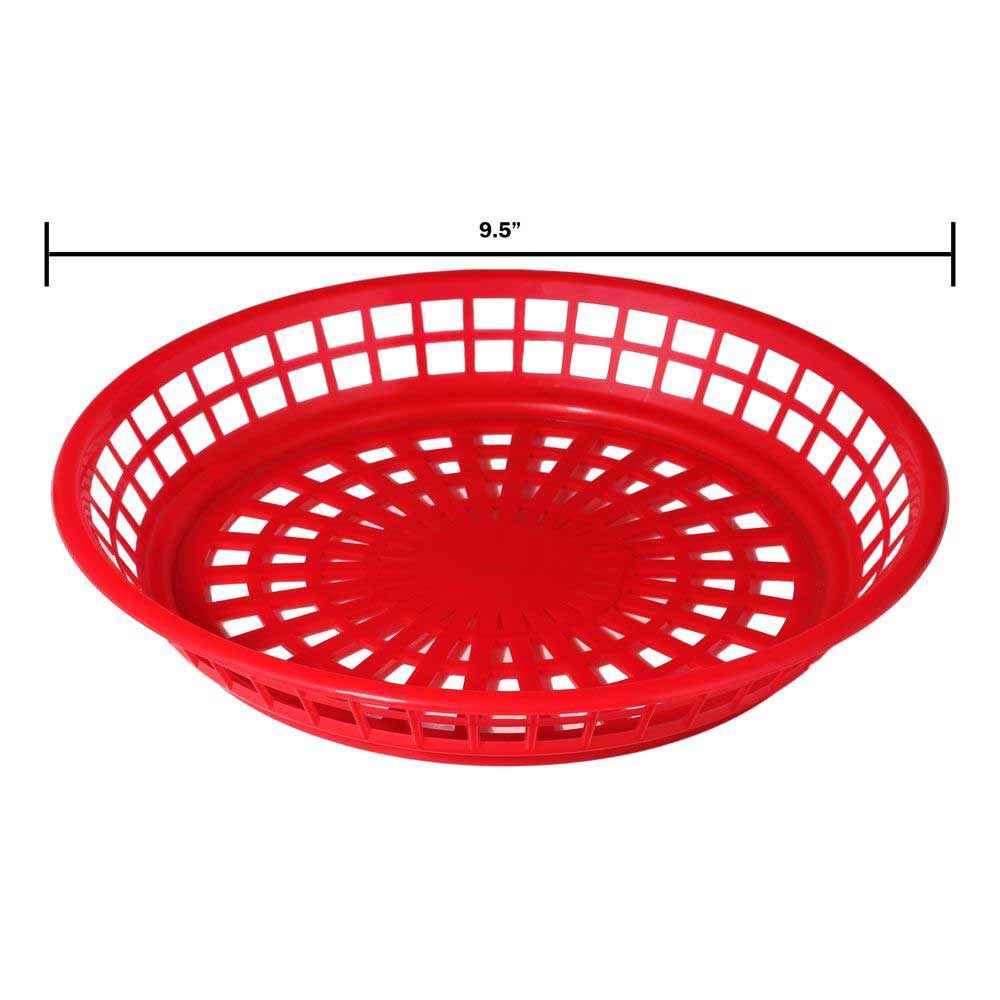 American Maid Bbq Round Basket -- 24 Per Case