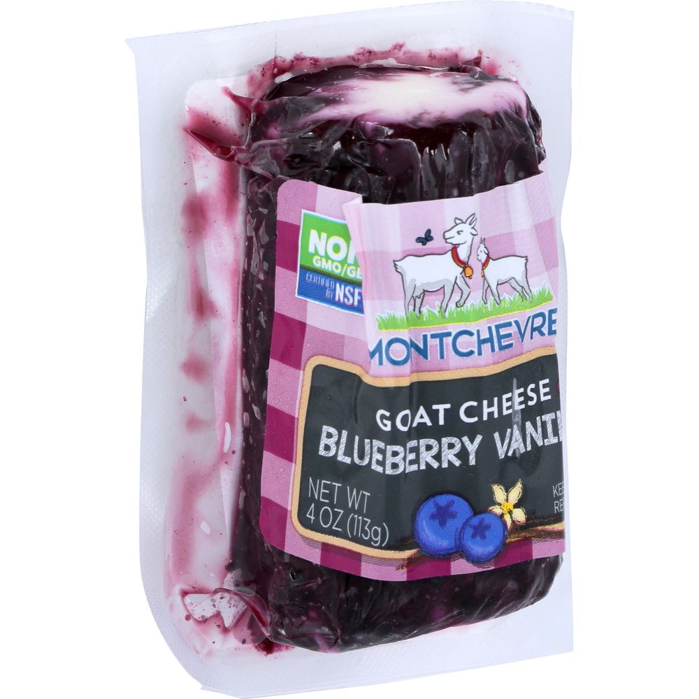 Montchevre Blueberry Vanilla Goat Cheese, 4 Ounce -- 12 Per Case