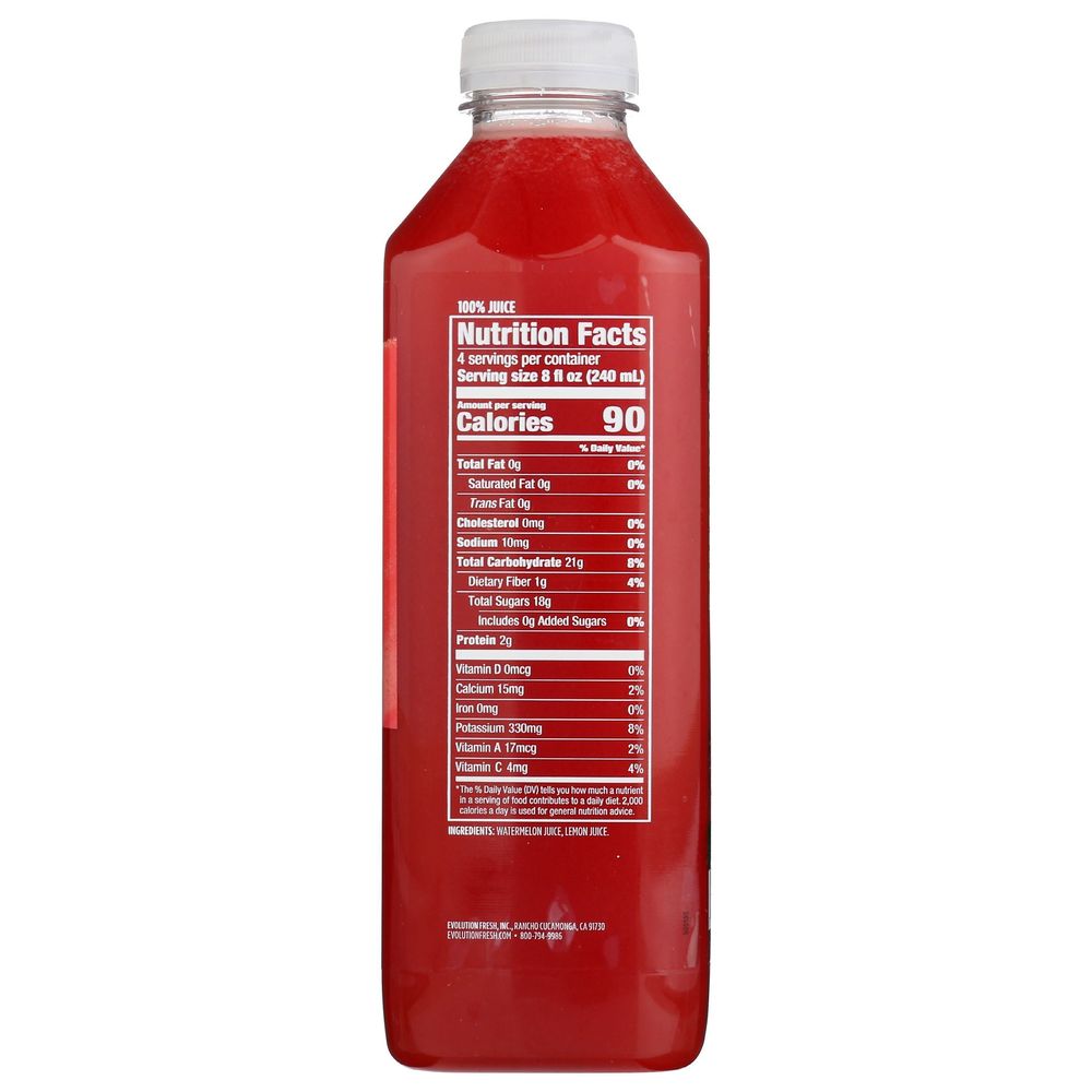 Nutrition Facts Trader Joe's Pressed Juice Trader Joe's