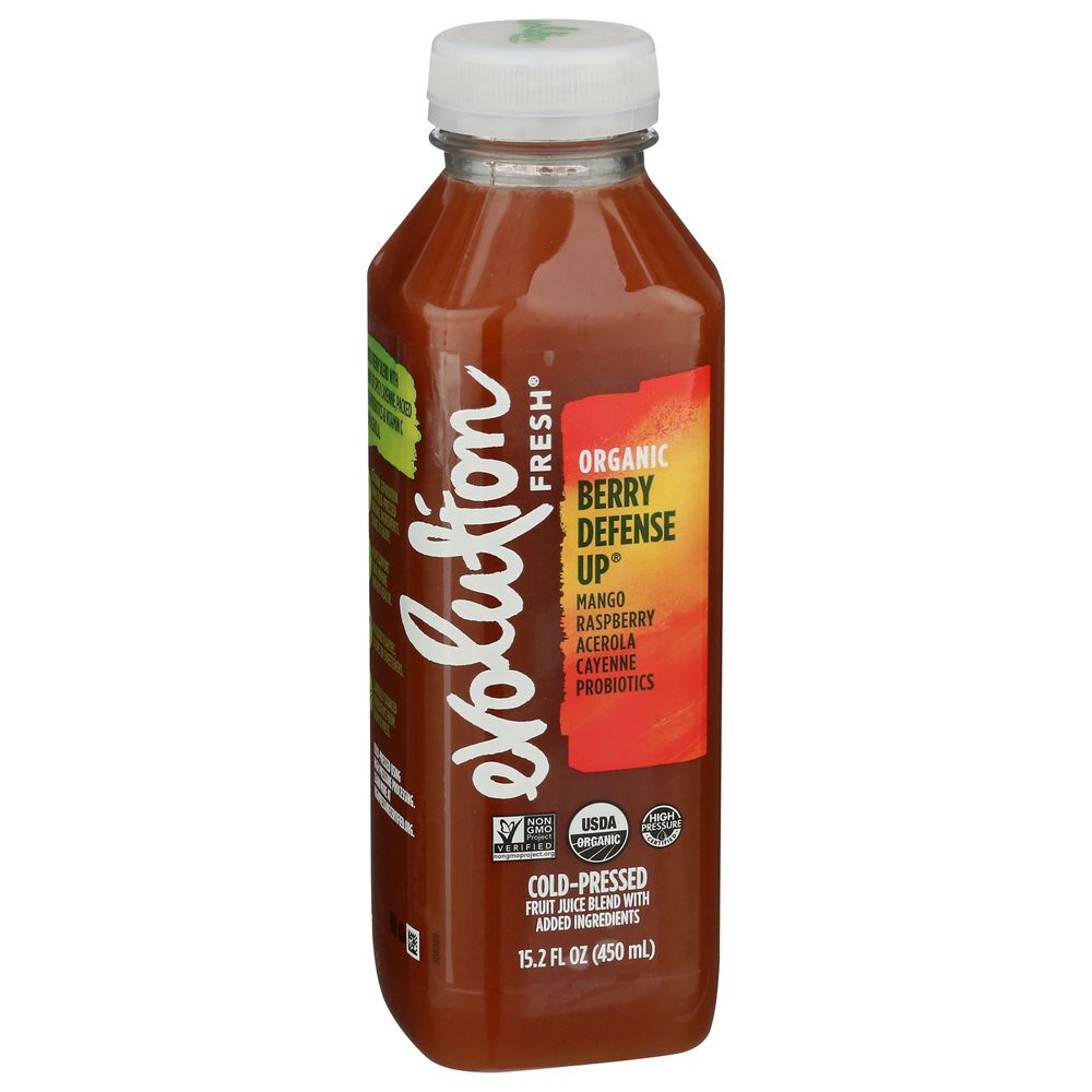Evolution Fresh Organic Berry Defense Up Juice, 15.2 Fluid Ounce -- 6 Per Case