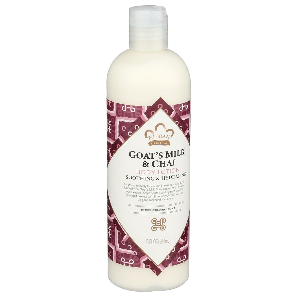 Nubian Heritage Goats Milk And Chia Body Lotion, 13 Ounce