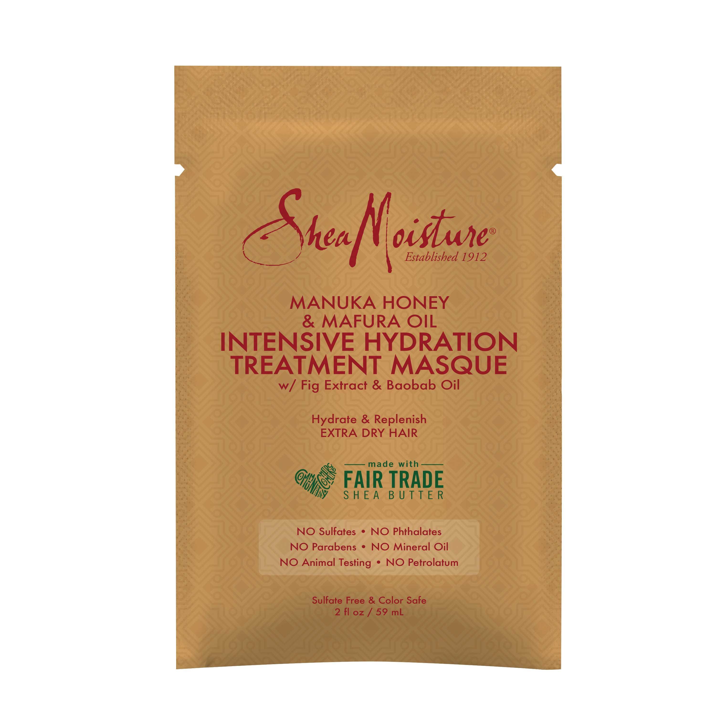 Shea Moisture Manuka Honey And Mafura Oil Treatment Masque, 2 Ounce -- 24 Per Case