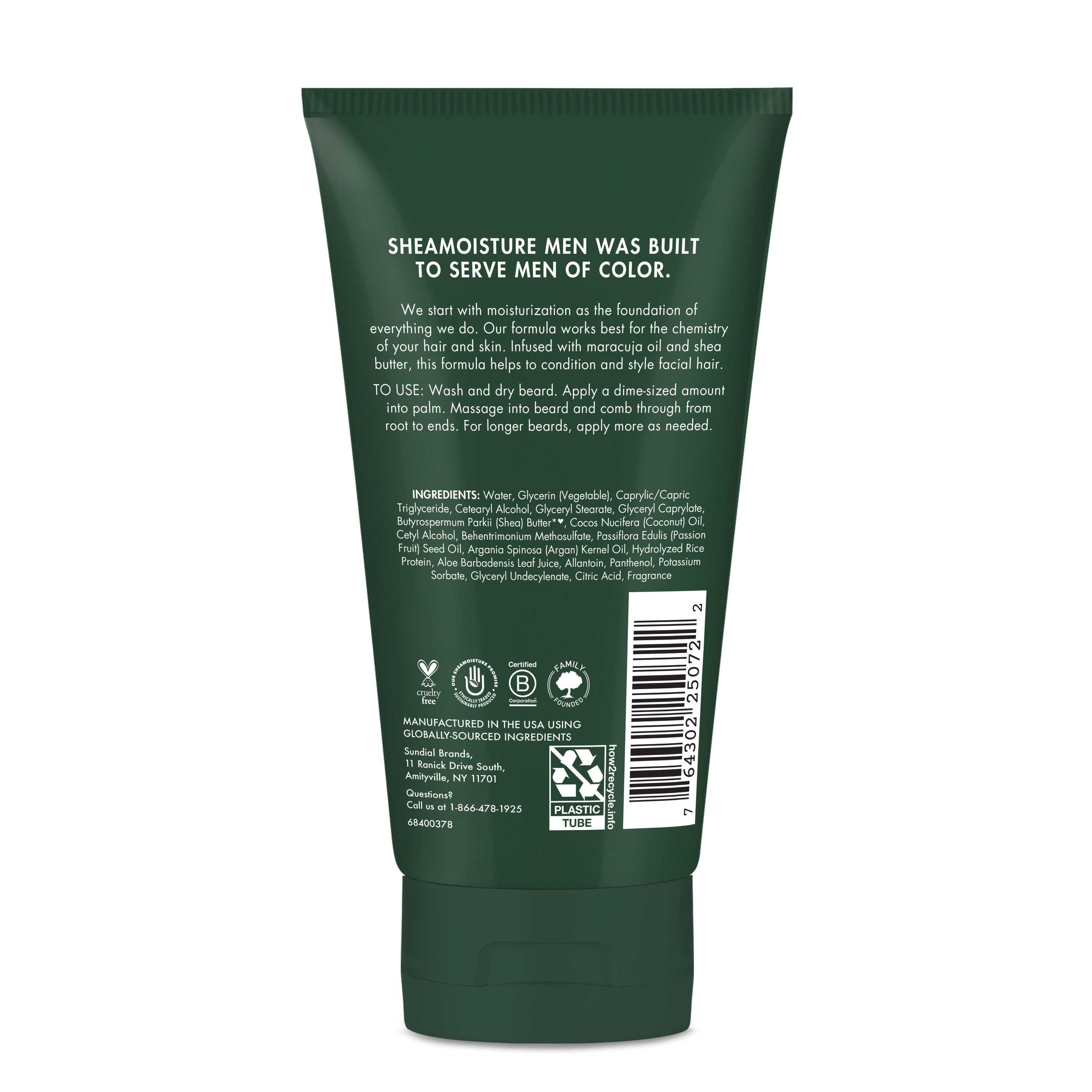 Shea Moisture Maracuja Oil And Shea Butter Full Beard Detangler, 4 Ounce -- 24 Per Case