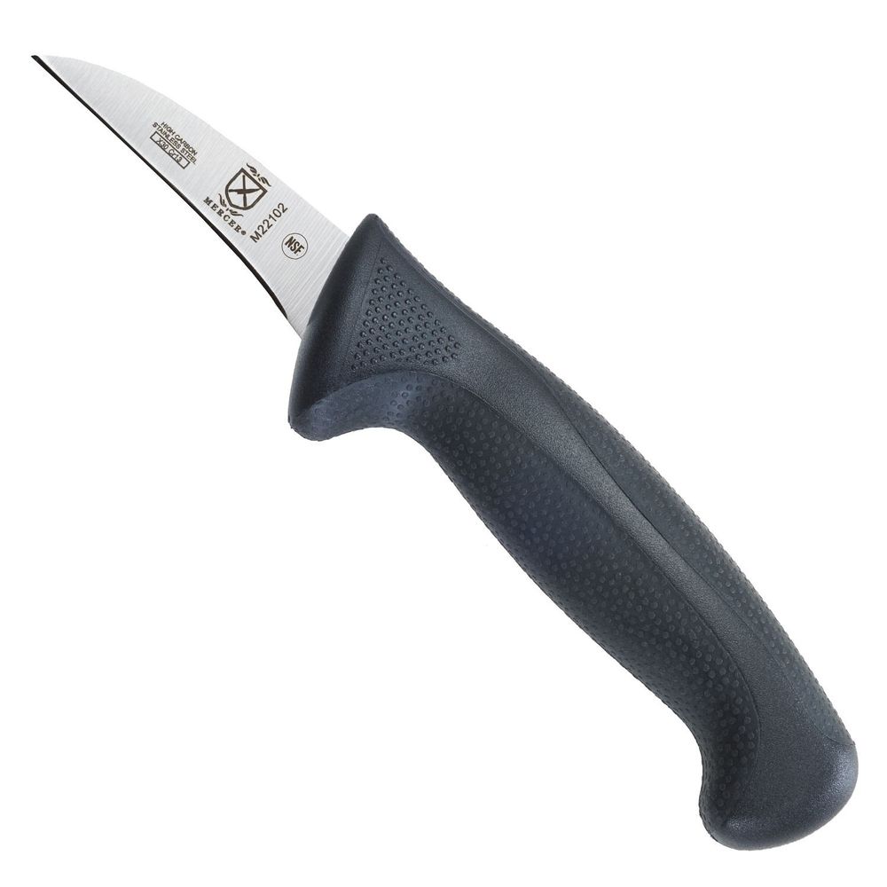 Mercer Culinary Millennia Black Peeling/tourne Knife, 2.5 Inch
