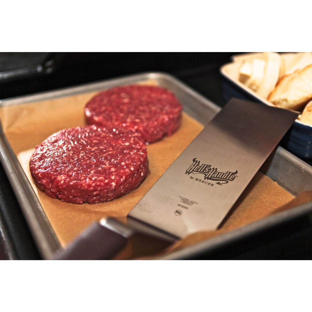 Mercer Culinary Hells Handle Square Edge Turner/spatula, 8 X 3 Inch