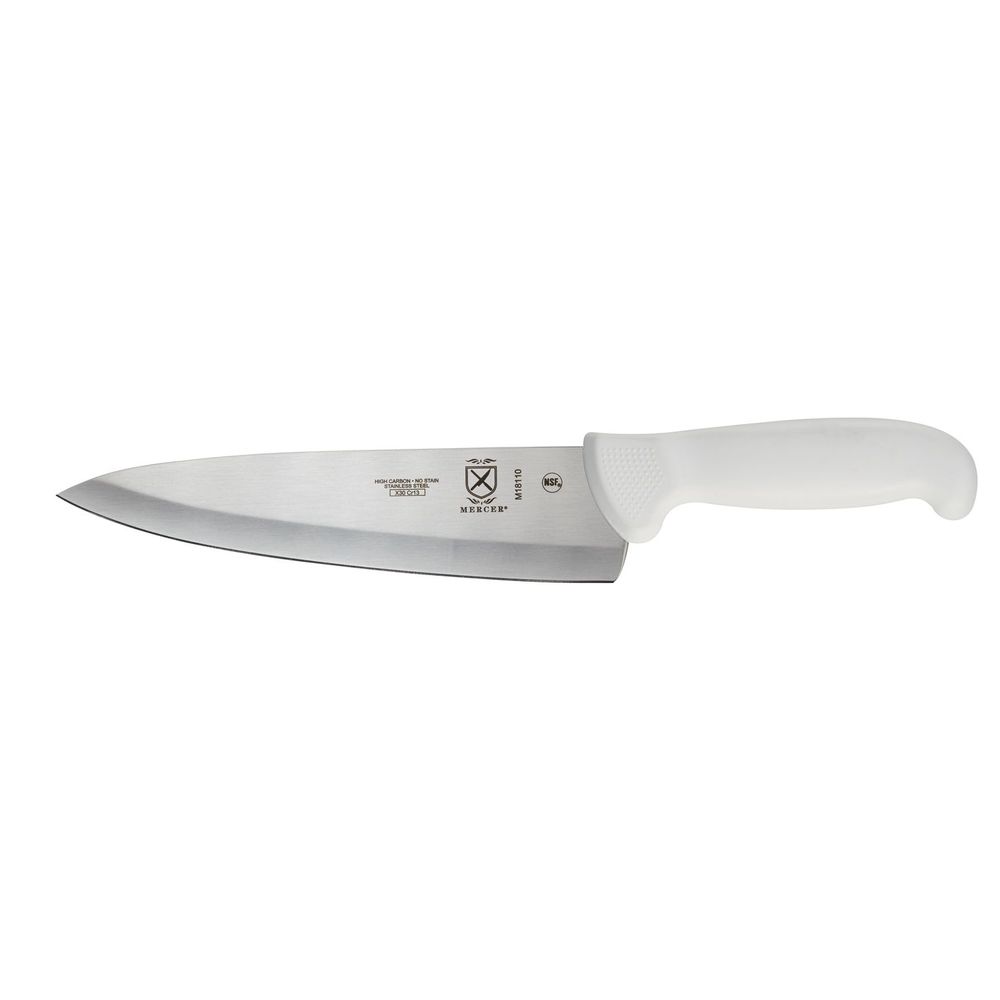 Mercer Culinary Ultimate White Chefs Knife, 8 Inch
