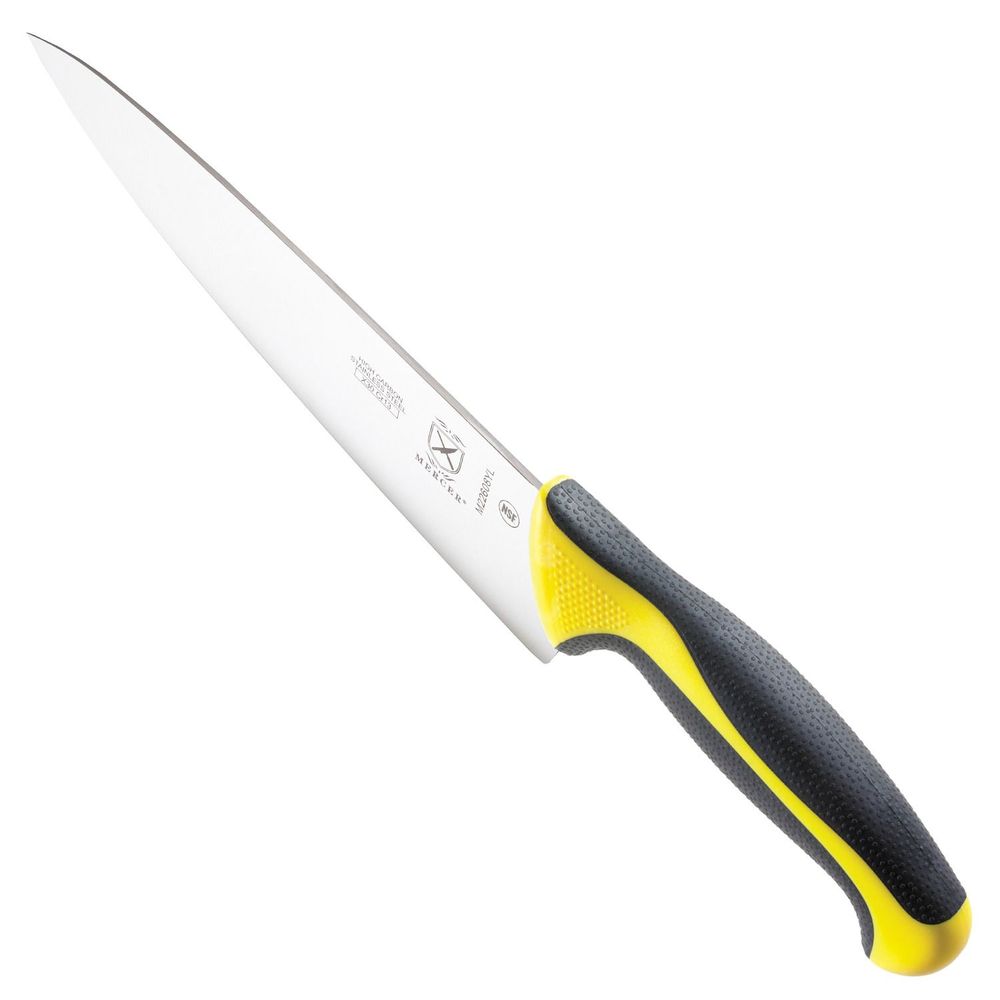 Mercer Culinary Millennia Colors Yellow Chefs Knife, 8 Inch