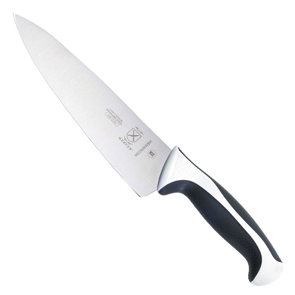 Mercer Culinary Millennia White Chefs Knife, 8 Inch