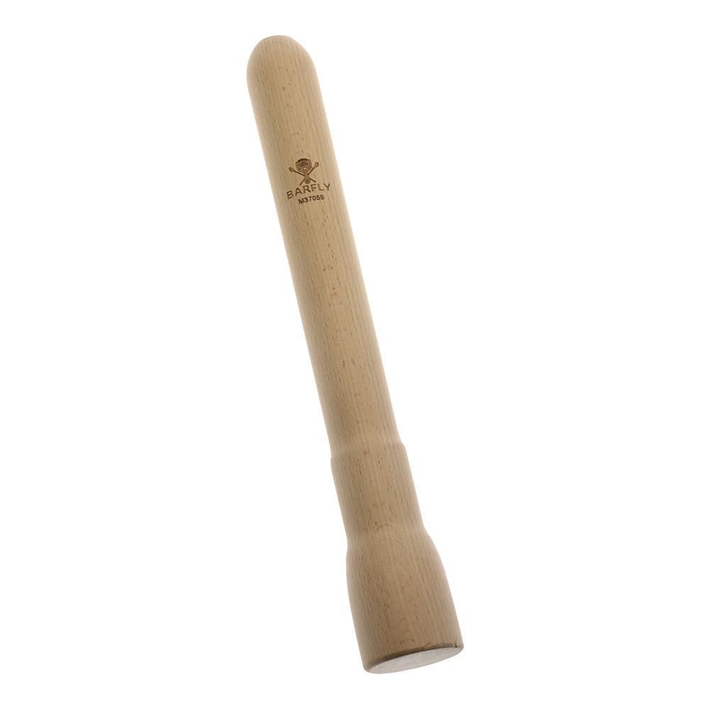 Barfly Jumbo Wood Muddler, 10 1/8 Inch