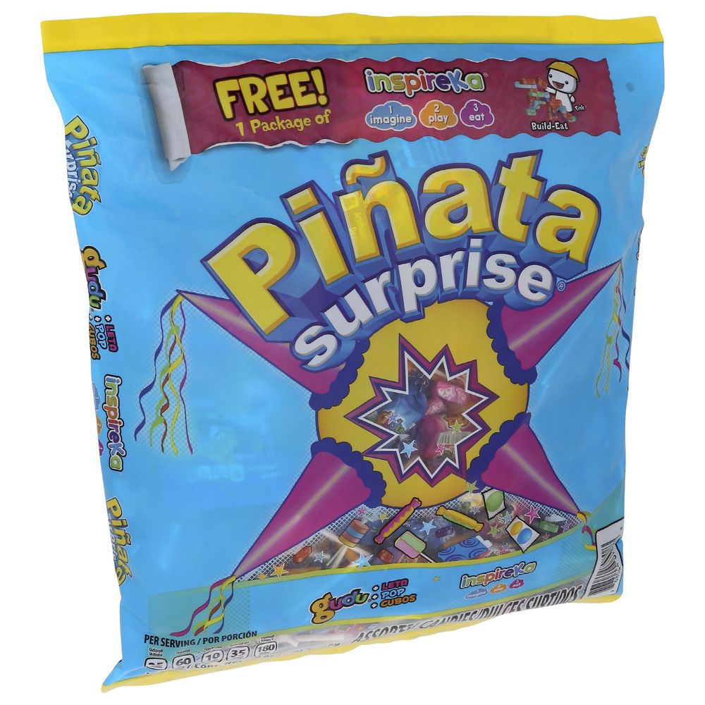 Sonrics Pinata Surprise Assorted Candy, 4.4 Pound -- 5 Per Case