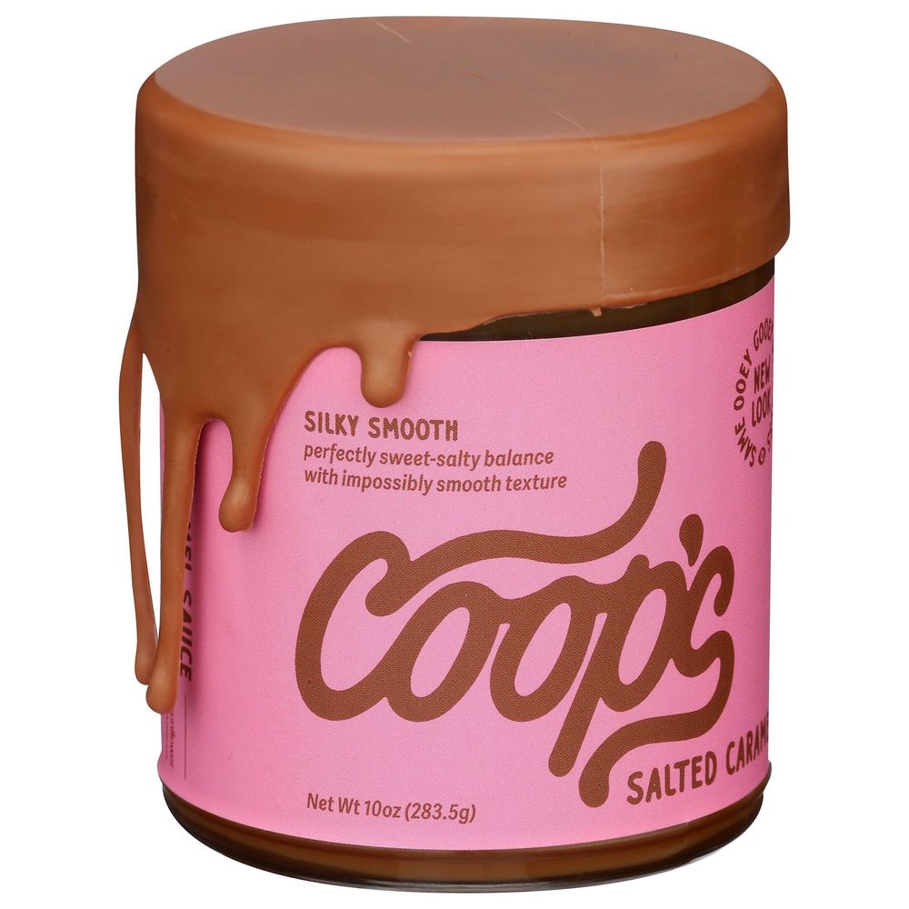 Coops Homemade Salted Caramel Sauce, 10 Ounce -- 6 Per Case
