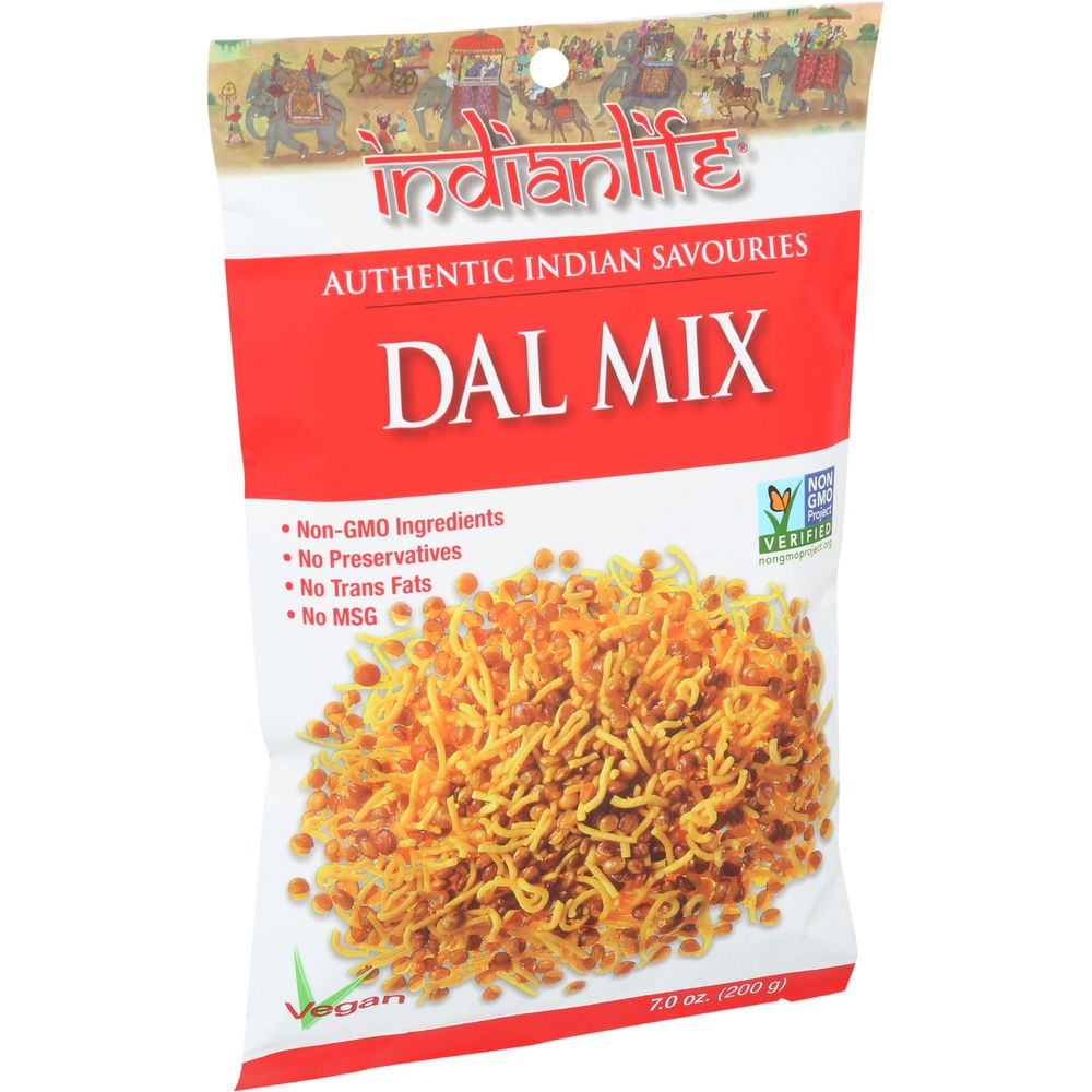 Indianlife Dal Snack Mix, 7 Ounce -- 8 Per Case