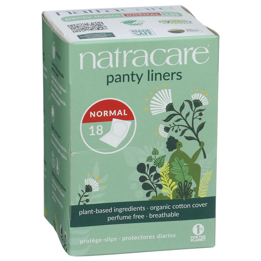 Natracare Normal Wrapped Panty Liner, 18 Count -- 5 Per Case