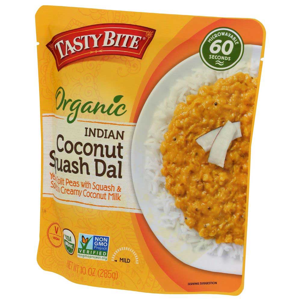 Tasty Bite Organic Coconut Squash Dal Entree, 10 Ounce -- 6 Per Case