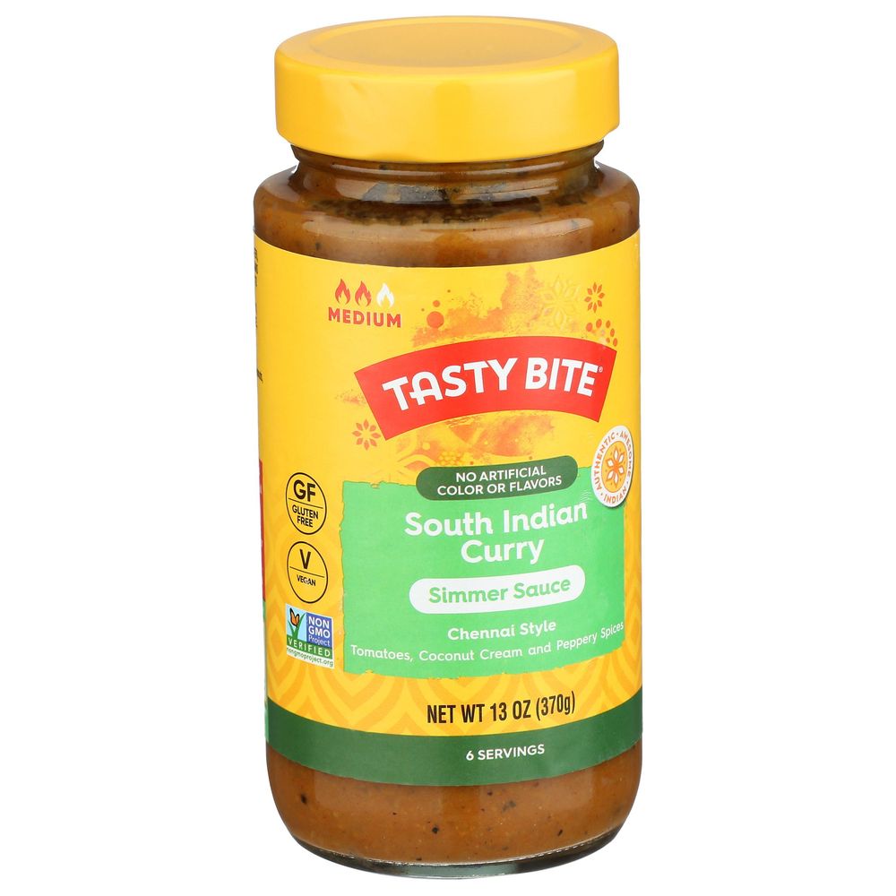 Tasty Bite South Indian Curry Simmer Sauce, 13 Ounce -- 6 Per Case