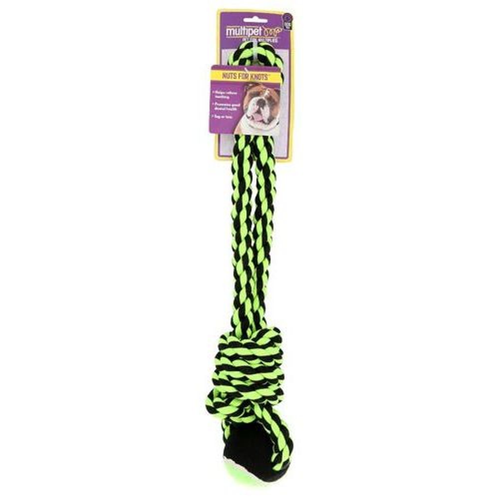 Multipet Nuts For Knots Ball Toy For Dog, 19 Inch -- 3 Per Case