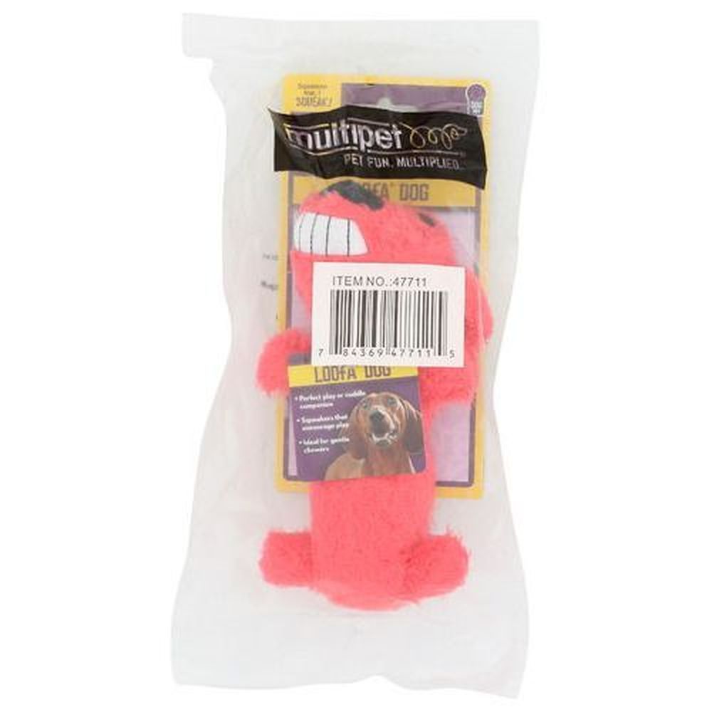 Juguete Multipet Loofa Para Perro, 6 Pulgadas -- 3 Por Caja