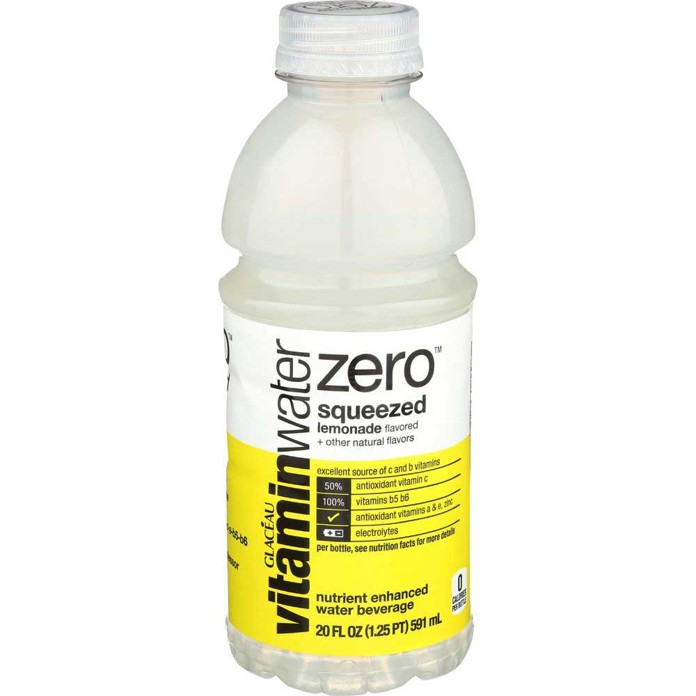 Glaceau Zero Squeeze Vitamin Water, 20 Fluid Ounce -- 12 Per Case