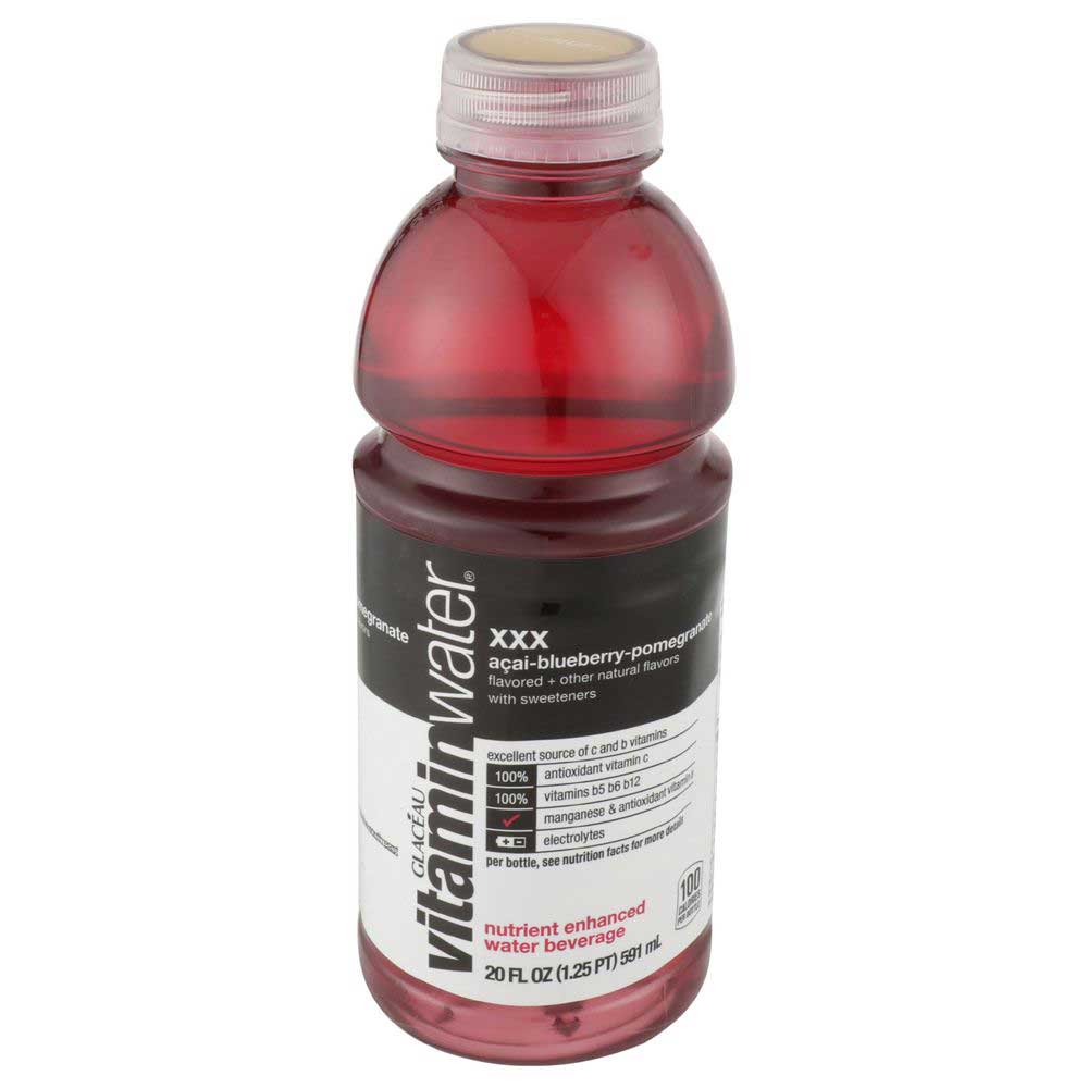 Glaceau Xxx Acai Blueberry Pomegranate Vitamin Water, 20 Fluid Ounce -- 12 Per Case