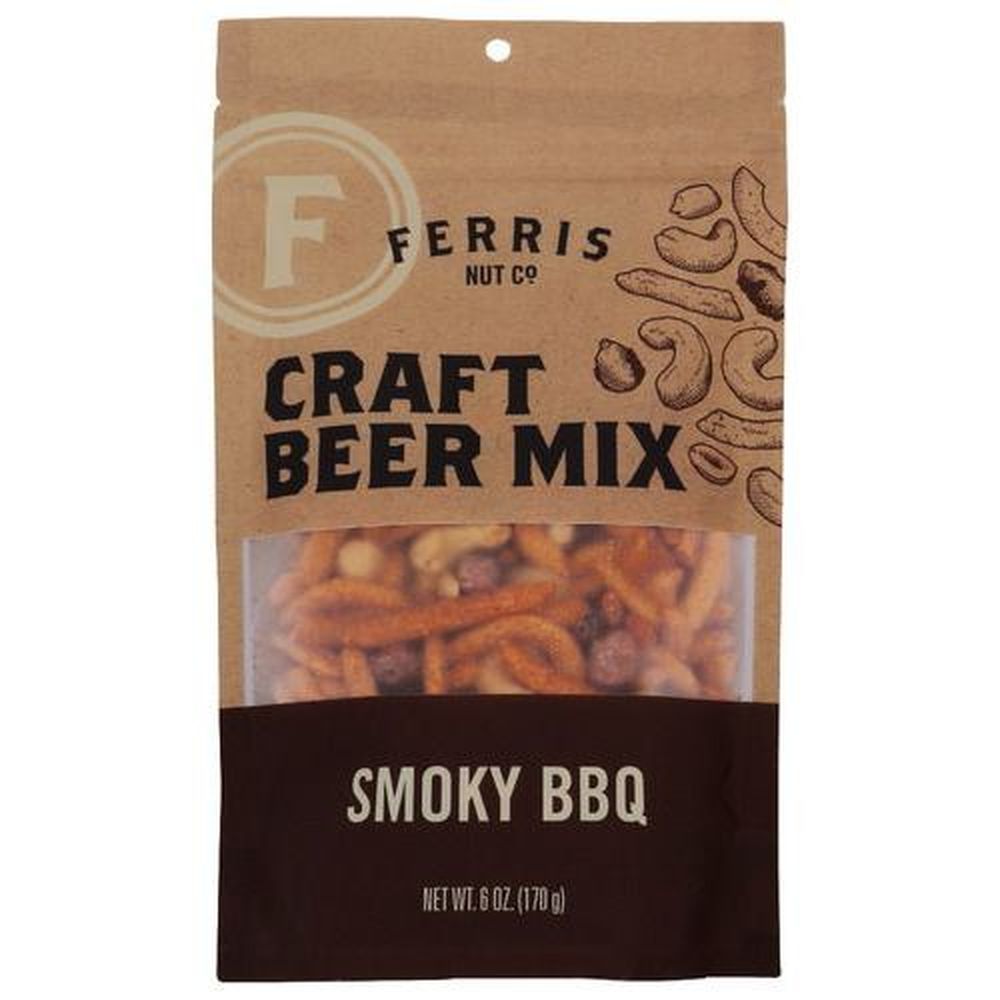 Ferris Coffee and Nut Smoky BBQ Craft Beer Mix, 6 Ounce -- 12 per case