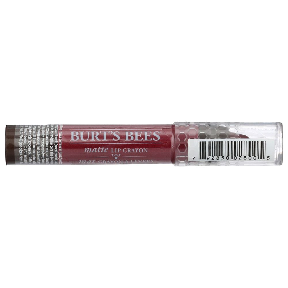 Burt's Bees Napa Vineyard Matte Lip Crayon -- 3 Per Case