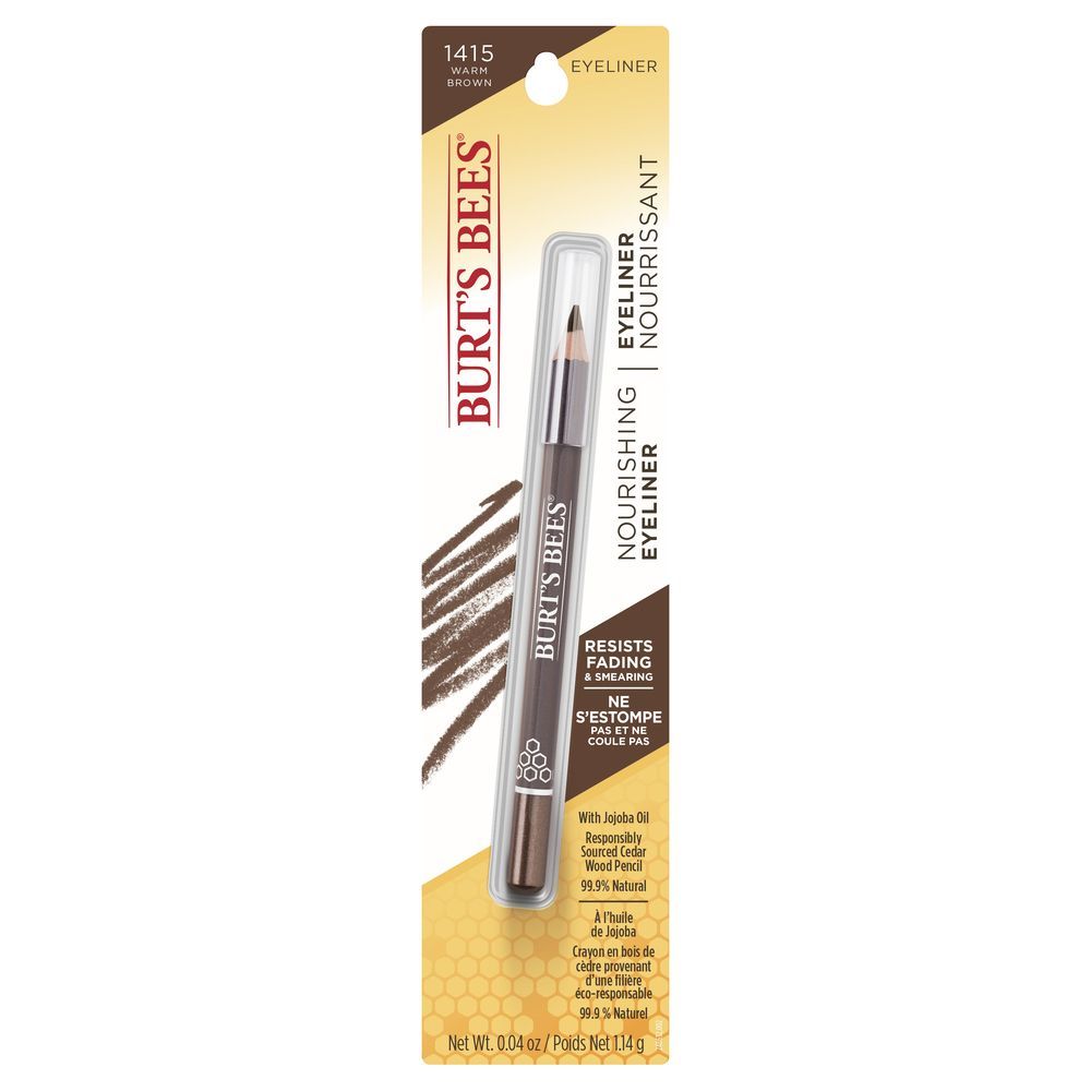 Burt's Bees Warm Brown Number 1415 Nourishing Eyeliner, 0.04 Ounce -- 2 Per Case