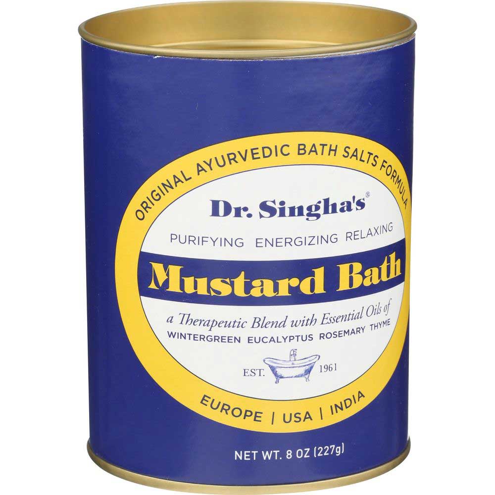 Dr. Singha's Bath Mustard, 8 Ounce