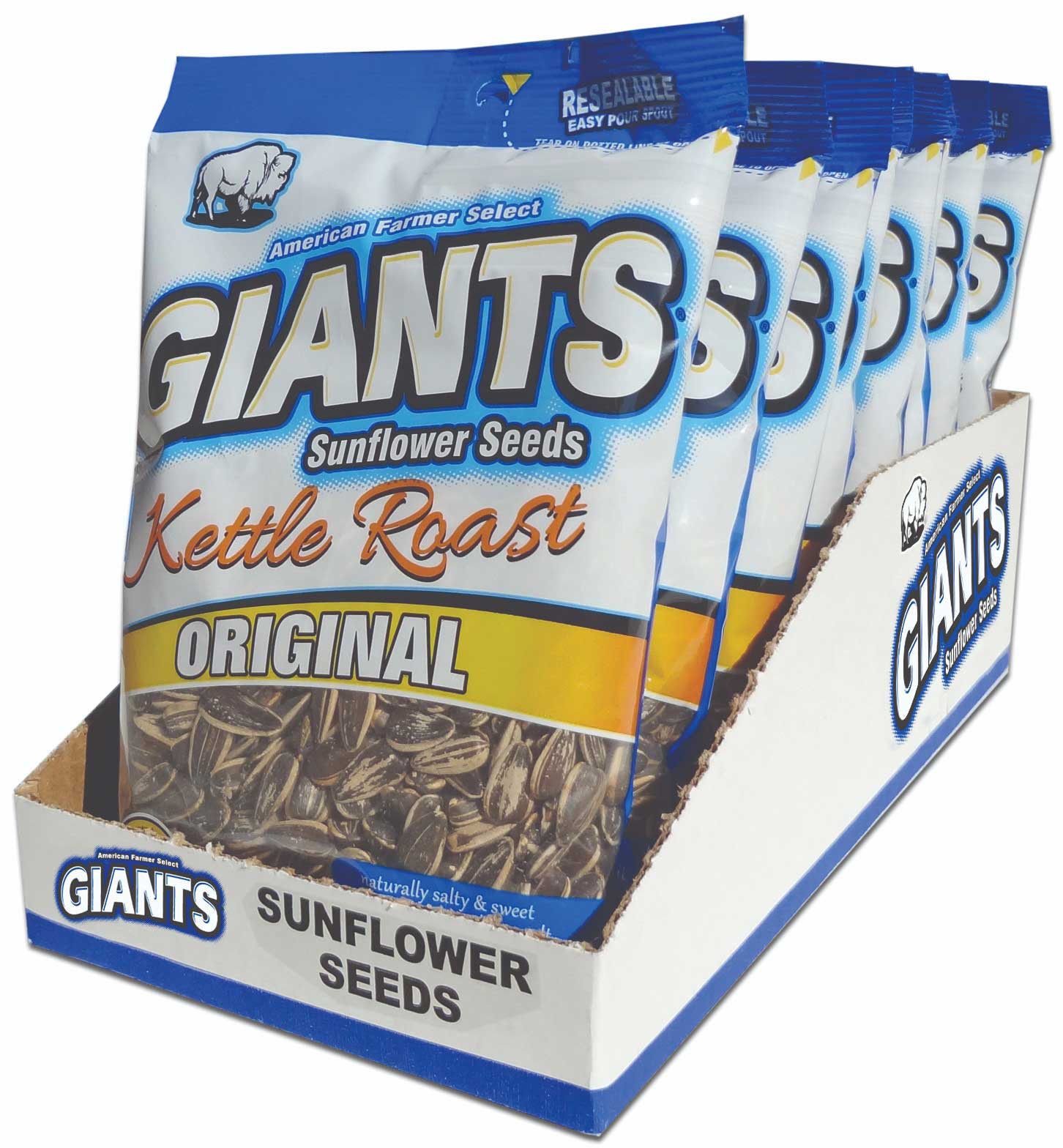 Giants Original Kettle Roast Sunflower Seed Case