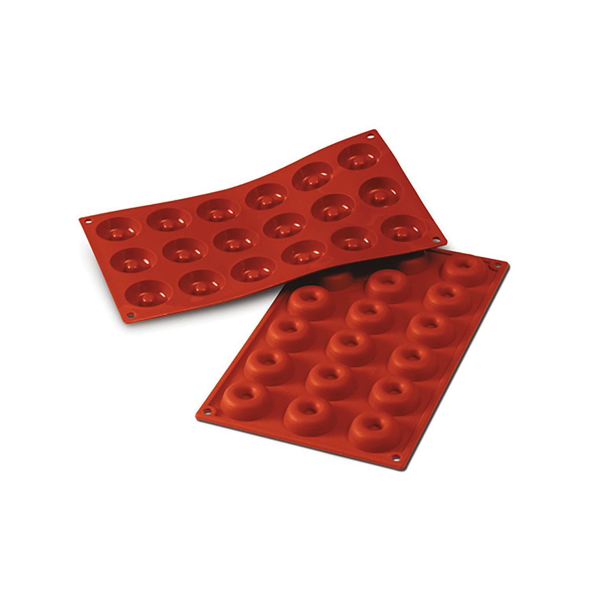 Silikomart Siliconflex Briochette Mold - Non-Stick Silicone Baking Mold For Brioche & Pastries