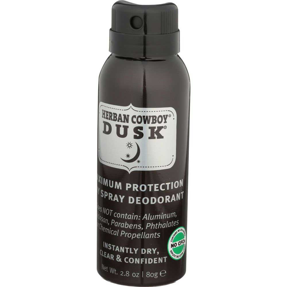 Herban Cowboy Dusk Dry Spray Deodorant, 2.8 Ounce