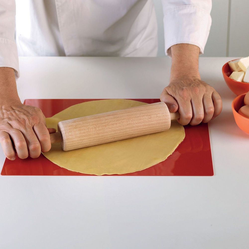 Silikomart Silicopat R Series Red Silicone Baking Sheet, 12 X 20 Inch