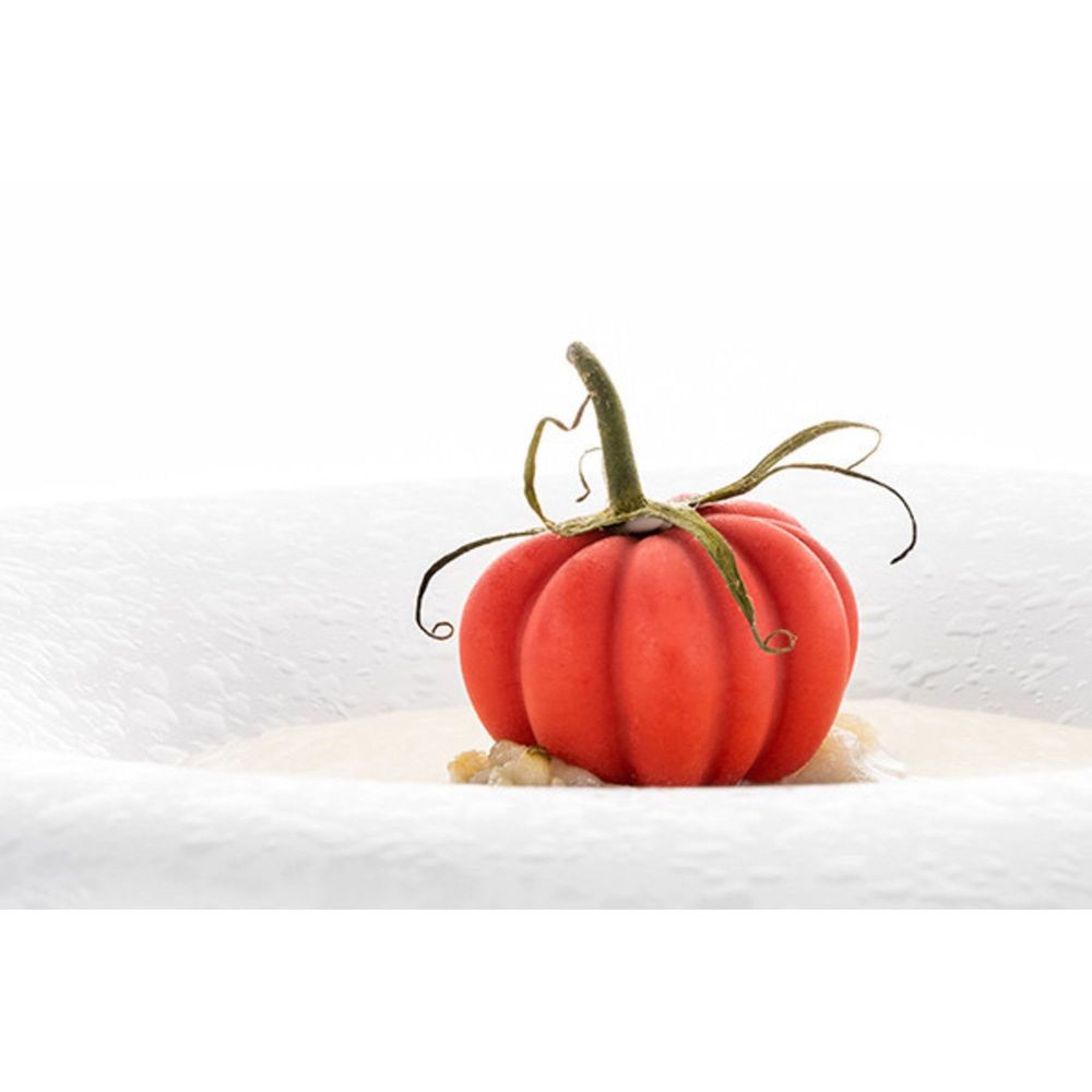 Silikomart Naturae Pomodoro 12 Cavities Silicone Mold, 1.7 Inch X 1.1 Inch Height Cavity
