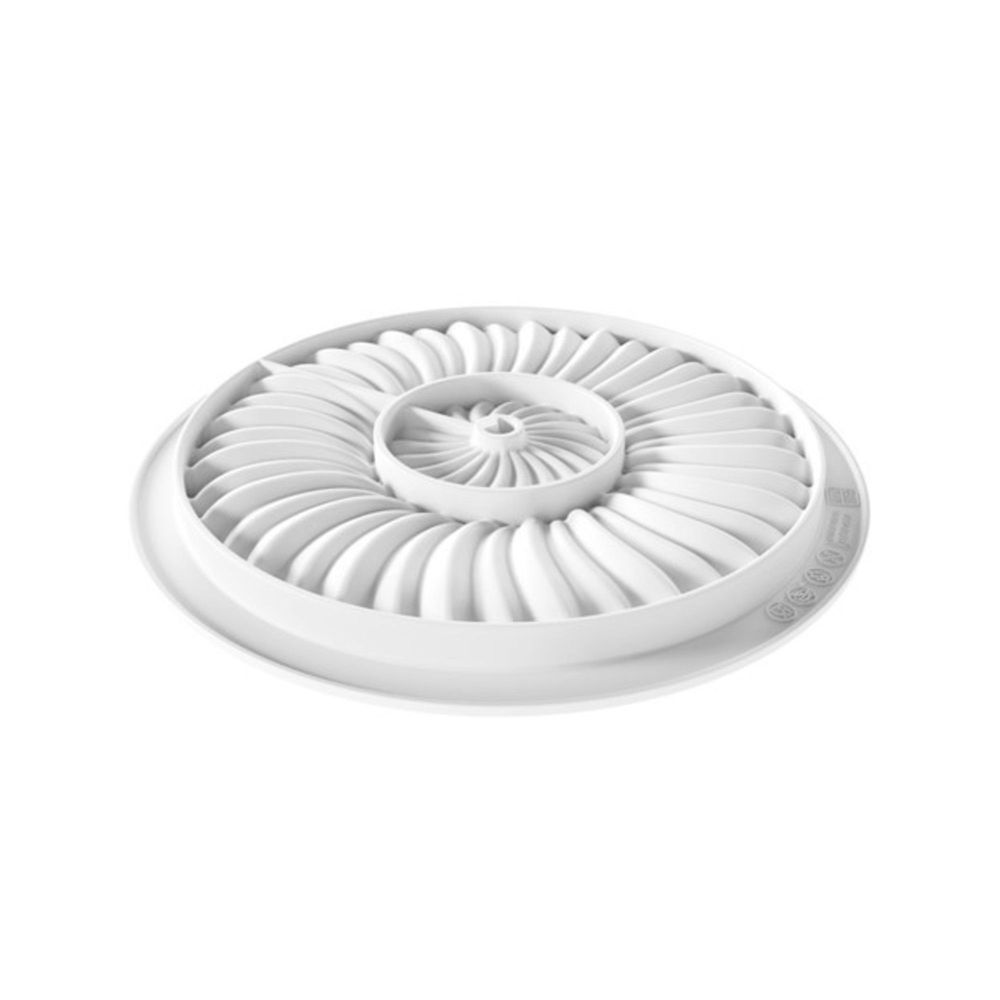 Silikomart Decorative Element Crown Honore 270 Single Cavity Silicone Mold