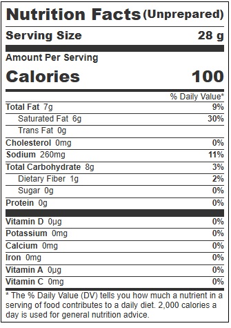 Plant Ahead Plant Based Parmesan Wedge, 5.3 Ounce -- 8 Per Case