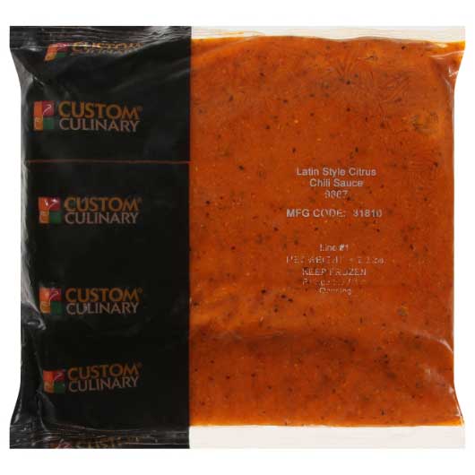 True Foundations Ready-to-use Gluten Free Latin-style Citrus Chili Sauce, 2 Pound -- 8 Per Case